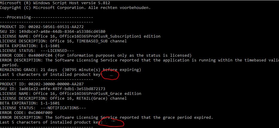 Remove Office 2016 license with PowerShell
