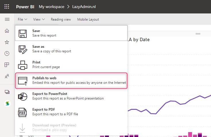 Power BI Share report free without license