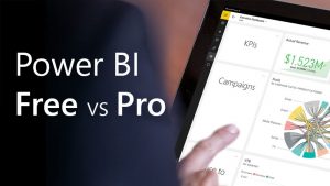 Power BI free vs pro