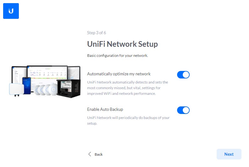 Unifi Network settings