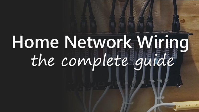 Home Ethernet Wiring, How To Install Home Network Wiring