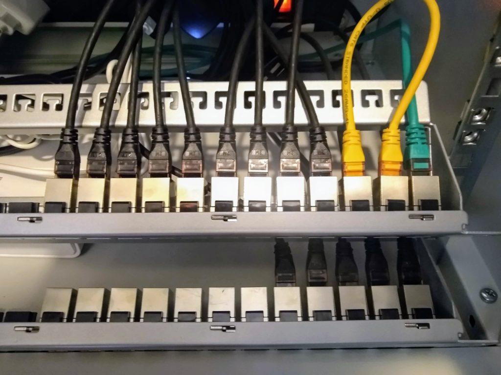unifi styled patchpanel