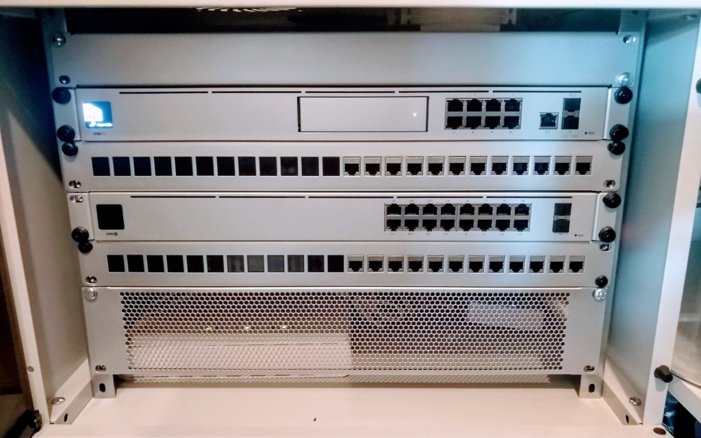 Unifi network rack