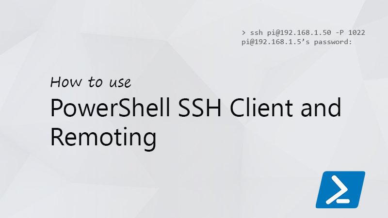 Do you need to manage a remote server or network device? Then you are probably using SSH to connect and manage them. The SSH protocol allows you to co