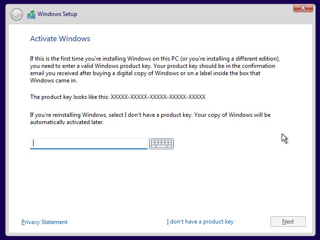 Windows 11 product key