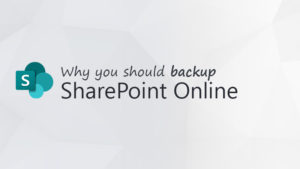 SharePoint online backup