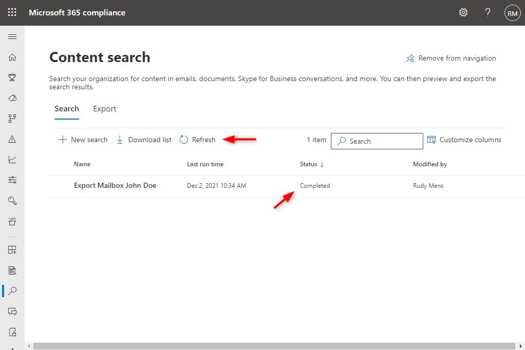 office 365 export mailbox to pst