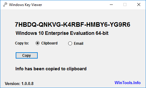 free instal Windows Key Viewer