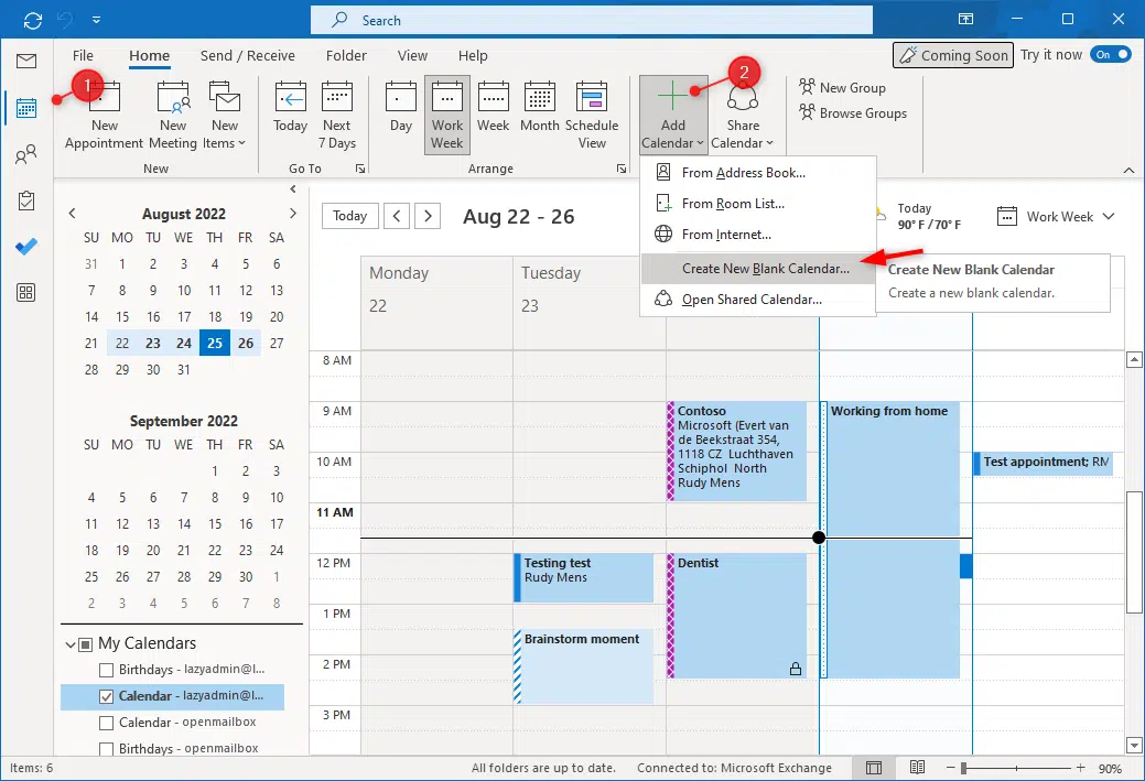How to Use Outlook to Create a Shared Calendar for Your Team Sada Tech