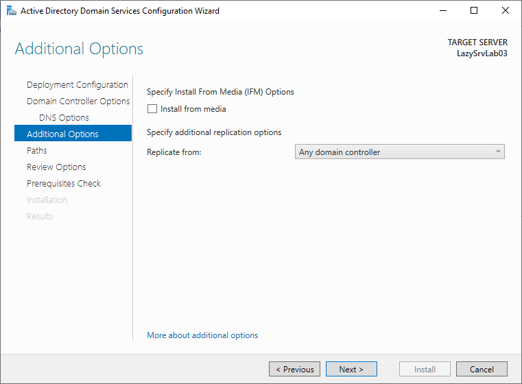 add domain controller to existing domain