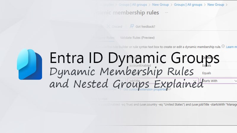 dynamic membership rules