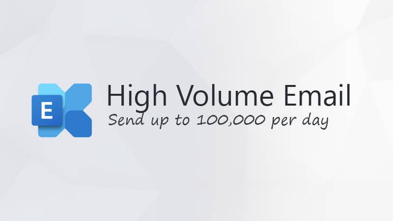 high volume email